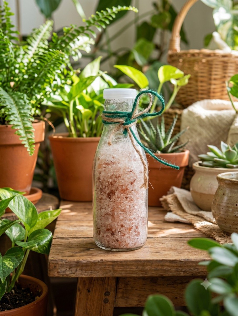 Mineral-rich bath salt for cold and cough relief from the Soulful Bath Salts Masterclass